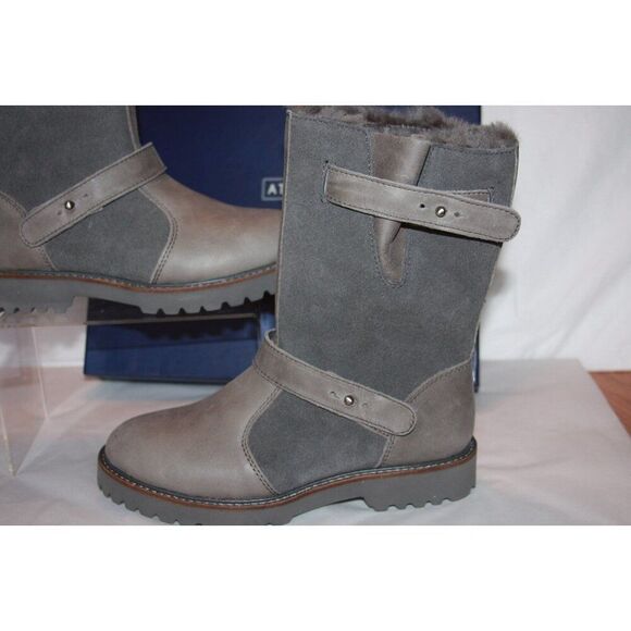 Atwell Women's 5 Dorchester Low Moto Boots - New - Picture 4 of 7